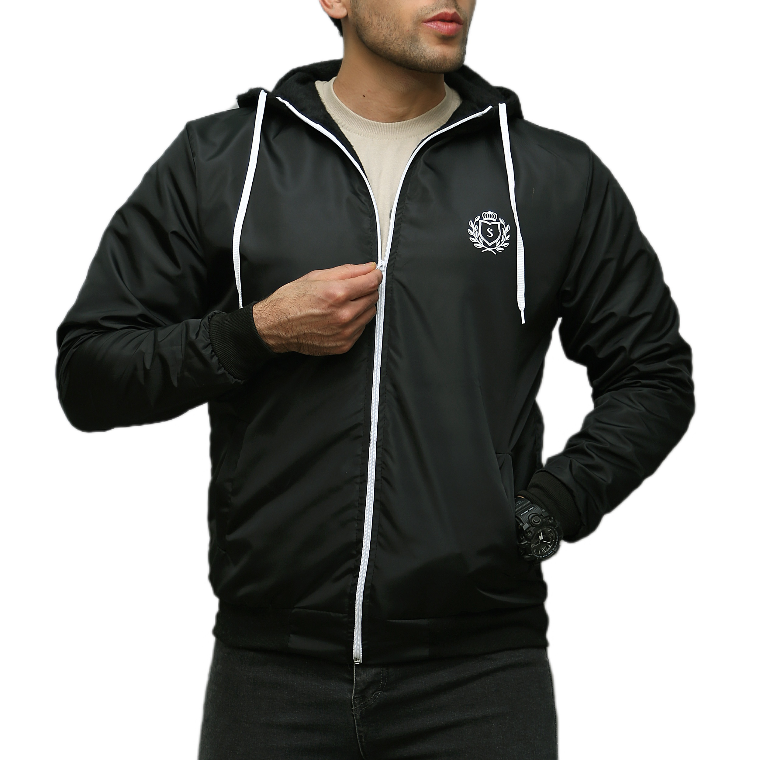 کاپشن مردانه سارزی مدل badmes کاپشن مردانه سارزی مدل badmes