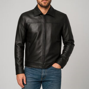 کت چرم مردانه مدل 1628