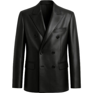 کت چرم مردانه مدل E300