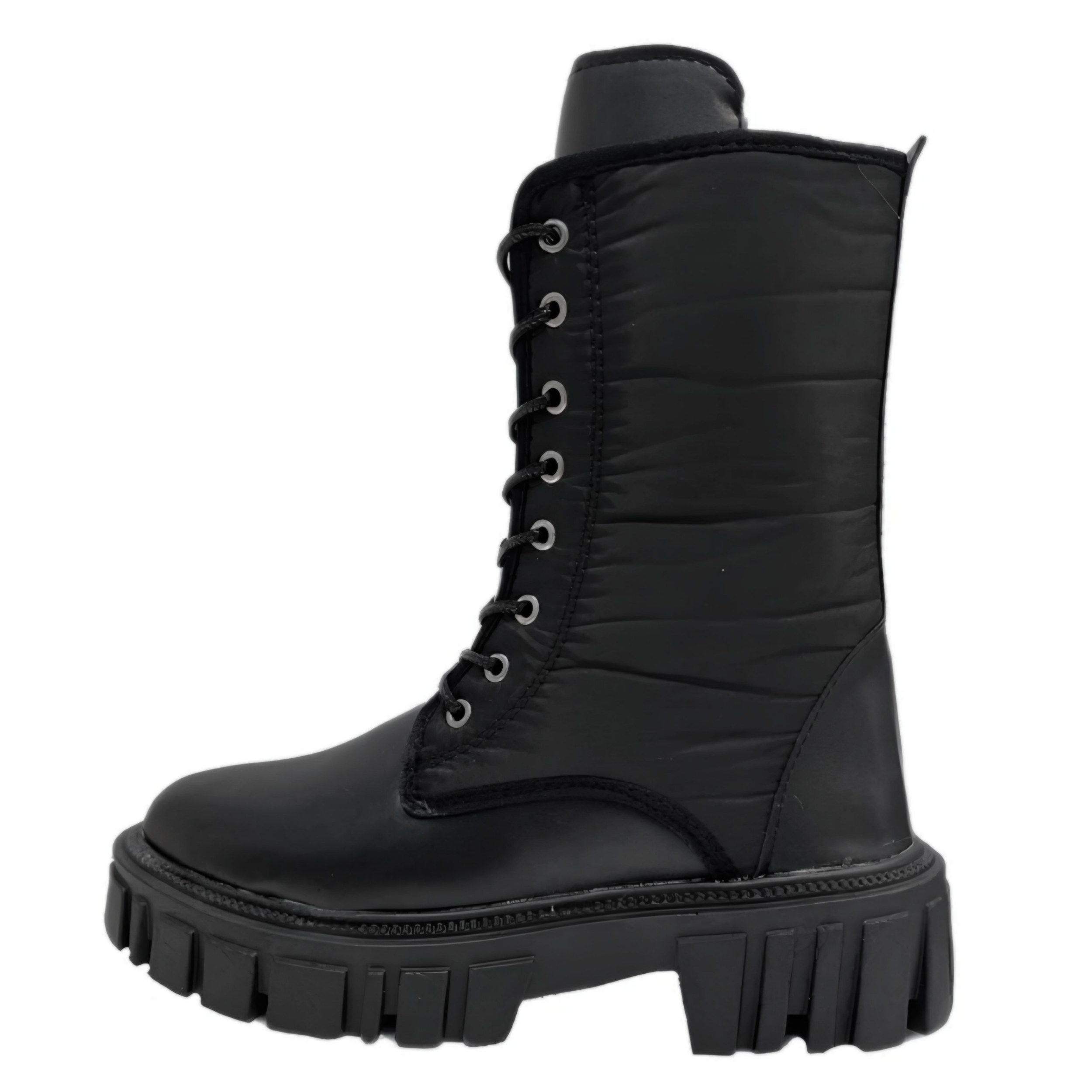 نیم بوت زنانه مدل کاپشنی بندی زیپی نیم بوت زنانه مدل کاپشنی بندی زیپی