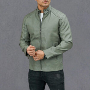 کت چرم مردانه مدل 1150-043