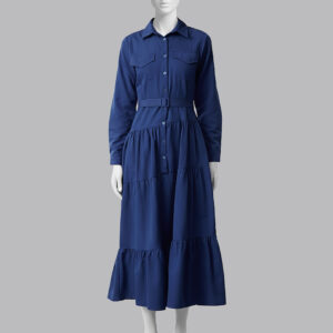 پیراهن یقه برگردان زنانه ترندیول مدل 823689950