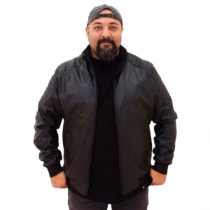 کت چرم مردانه مدل 22